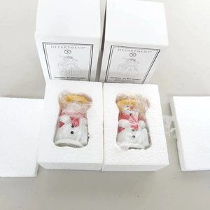 DEPT 56 SNOWFLAKE The NCC SNOWGIRL ornaments NWT EXCLUSIVE EDITION 2007 NIB